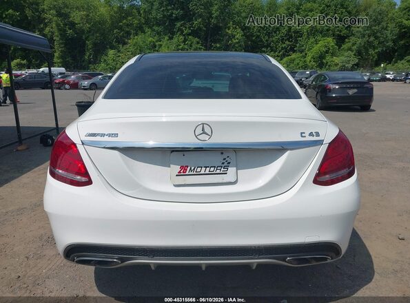 55SWF6EB8HU213893 2017 MERCEDES-BENZ AMG C 43 White 