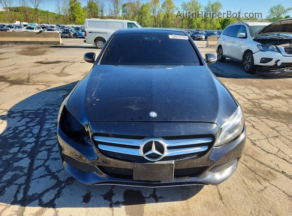 55SWF6EB9GU124896 2016 MERCEDES-BENZ C Black წინა ხედი