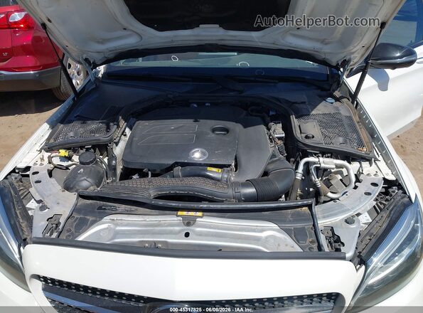 55SWF8DB1KU296975 2019 MERCEDES-BENZ C-CLASS White Rear view