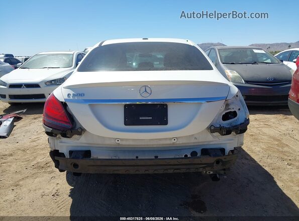 55SWF8DB1KU296975 2019 MERCEDES-BENZ C-CLASS White Front view