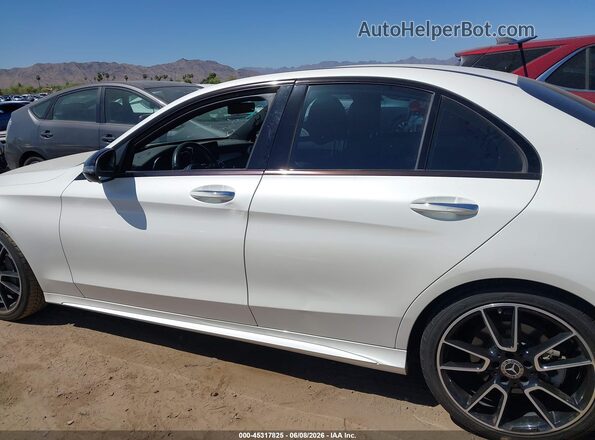 55SWF8DB1KU296975 2019 MERCEDES-BENZ C-CLASS White 