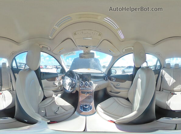 55SWF8DB1KU306758 2019 MERCEDES-BENZ C Blue VIN კოდის სტიკერის ხედი
