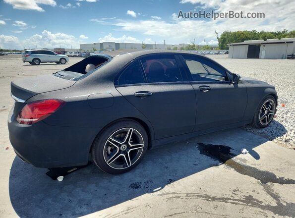 55SWF8DB2KU319521 2019 MERCEDES-BENZ C Black Rear right