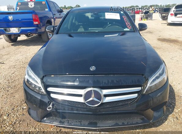 55SWF8DB3KU284536 2019 MERCEDES-BENZ C-CLASS Black 
