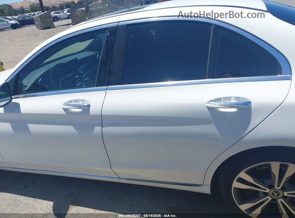 55SWF8DB3KU296010 2019 MERCEDES-BENZ C-CLASS White სალონის 360-გრადუსიანი ხედი