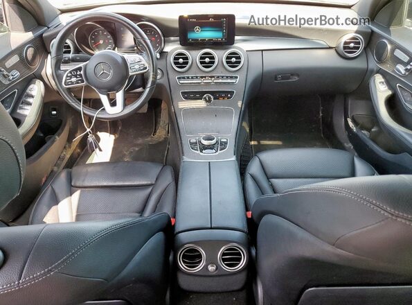 55SWF8DB3KU307149 2019 MERCEDES-BENZ C Black Vista del salpicadero