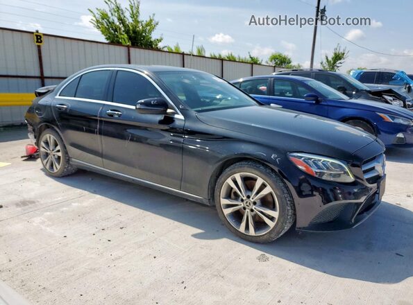 55SWF8DB3KU307149 2019 MERCEDES-BENZ C Black Delantero derecho