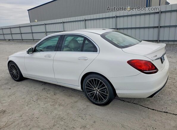 55SWF8DB3KU308592 2019 MERCEDES-BENZ C White Հետևի ձախ