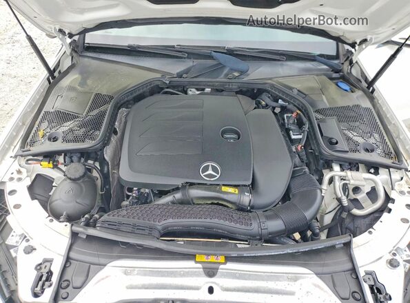 55SWF8DB3KU308592 2019 MERCEDES-BENZ C White Սալոնի հետևի տեսք