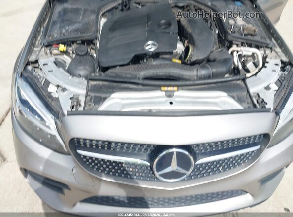 55SWF8DB4KU294072 2019 MERCEDES-BENZ C-CLASS Серебряный Вид сзади