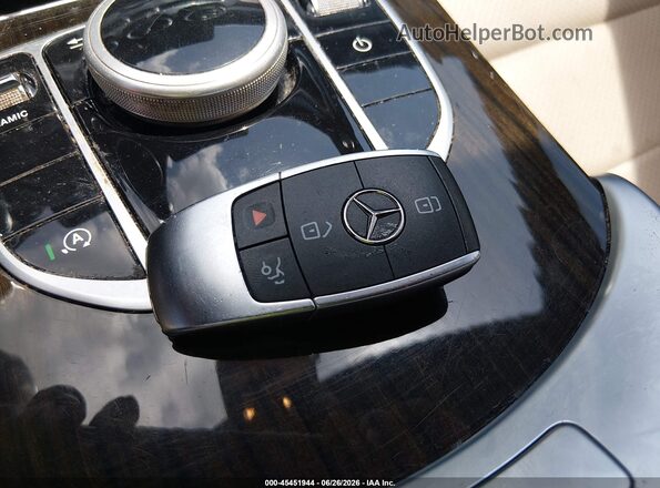 55SWF8DB4KU294072 2019 MERCEDES-BENZ C-CLASS Серебряный Вид панели приборов