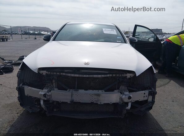 55SWF8DB4KU305460 2019 MERCEDES-BENZ C-CLASS White Вид задньої частини салону