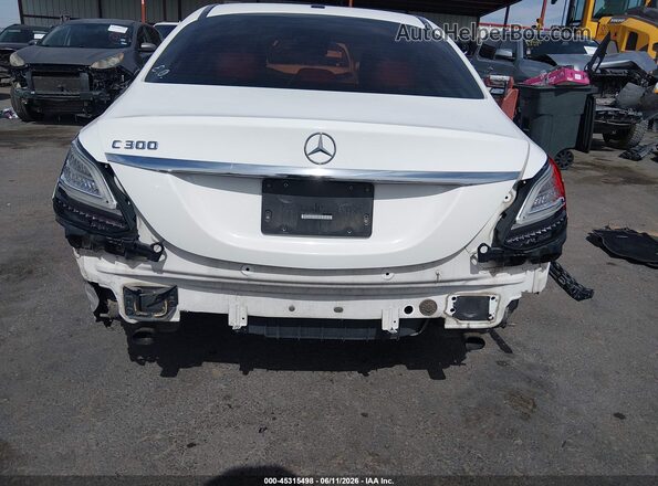 55SWF8DB4KU305460 2019 MERCEDES-BENZ C-CLASS White 