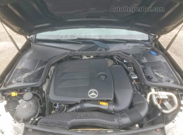 55SWF8DB4KU321397 2019 MERCEDES-BENZ C Black უკანა სალონის ხედი