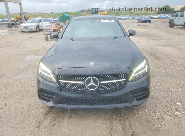 55SWF8DB4KU321397 2019 MERCEDES-BENZ C Black წინა ხედი
