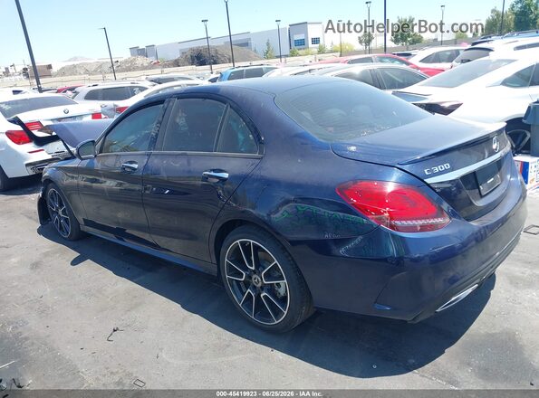 55SWF8DB4LU327895 2020 MERCEDES-BENZ C-CLASS Blue 