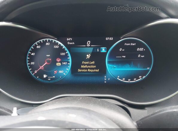 55SWF8DB4LU327895 2020 MERCEDES-BENZ C-CLASS Blue 