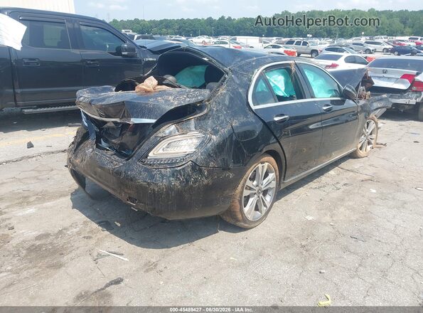 55SWF8DB5KU301160 2019 MERCEDES-BENZ C-CLASS Черный Задняя правая четверть