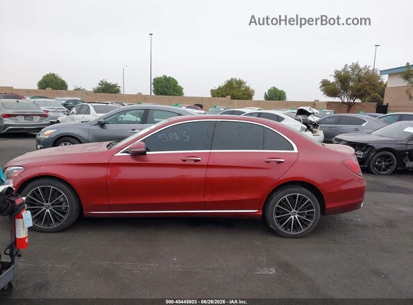 55SWF8DB5LU323614 2020 MERCEDES-BENZ C-CLASS Red 