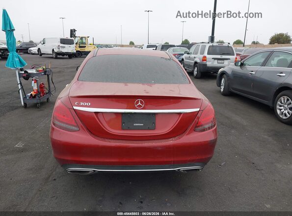 55SWF8DB5LU323614 2020 MERCEDES-BENZ C-CLASS Red 