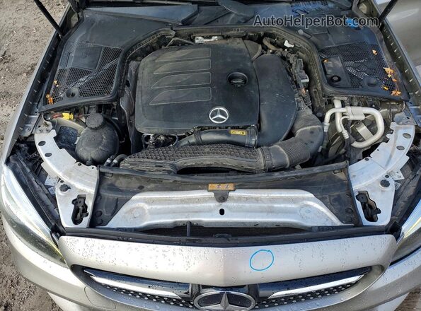55SWF8DB6KU294087 2019 MERCEDES-BENZ C Silver უკანა სალონის ხედი
