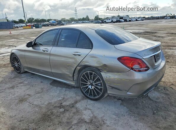 55SWF8DB6KU294087 2019 MERCEDES-BENZ C Silver უკანა მარცხენა