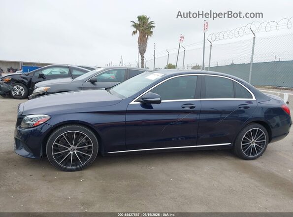 55SWF8DB7KU286970 2019 MERCEDES-BENZ C-CLASS Dark Blue Панорамний вид салону 360°
