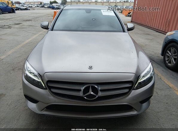 55SWF8DB7KU298505 2019 MERCEDES-BENZ C-CLASS Champagne Вид спереду
