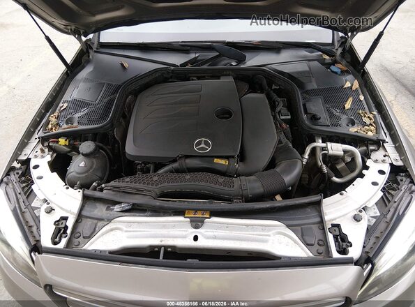 55SWF8DB7KU298505 2019 MERCEDES-BENZ C-CLASS Champagne Вид ззаду