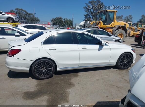 55SWF8DB8KU295953 2019 MERCEDES-BENZ C-CLASS White Սալոնի հետևի տեսք