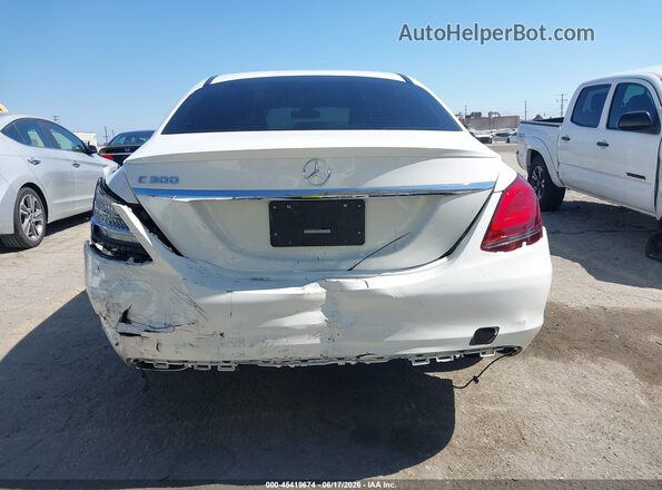 55SWF8DB8KU295953 2019 MERCEDES-BENZ C-CLASS White 