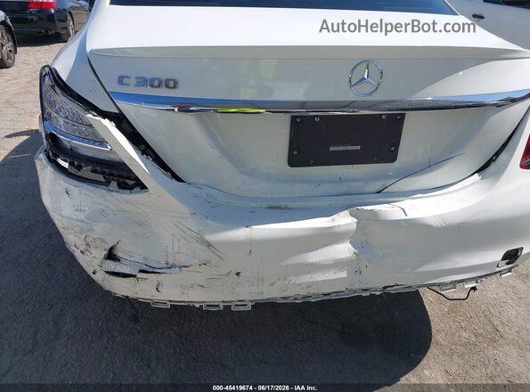 55SWF8DB8KU295953 2019 MERCEDES-BENZ C-CLASS White 