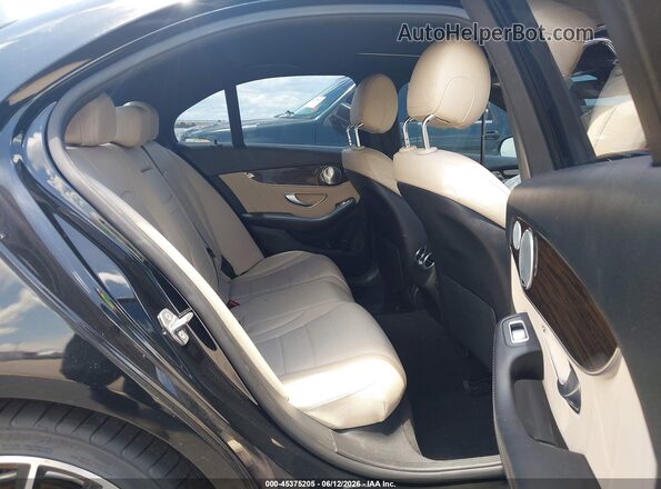55SWF8DB8KU300973 2019 MERCEDES-BENZ C-CLASS Black VIN კოდის სტიკერის ხედი