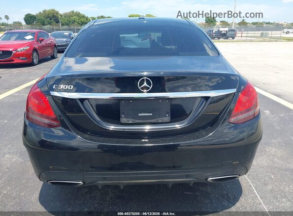 55SWF8DB8KU300973 2019 MERCEDES-BENZ C-CLASS Black 
