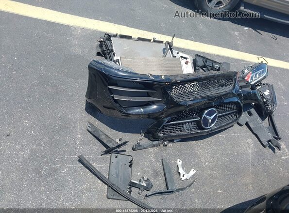 55SWF8DB8KU300973 2019 MERCEDES-BENZ C-CLASS Black წინა პანელის ხედი