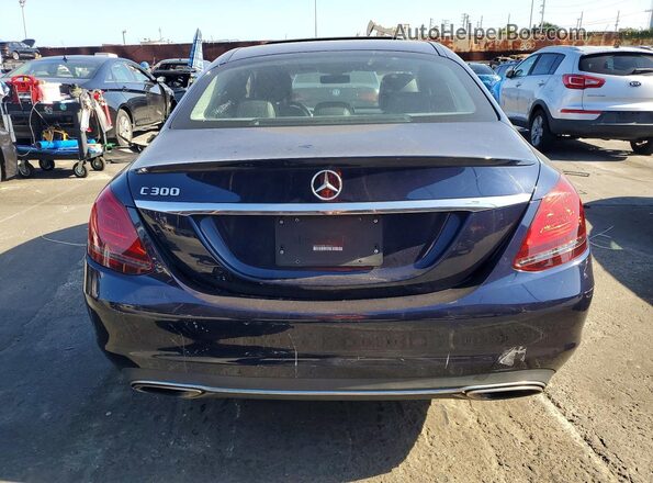 55SWF8DB8KU302240 2019 MERCEDES-BENZ C Синий 