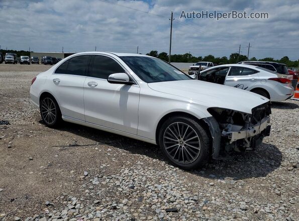 55SWF8DB9KU288185 2019 MERCEDES-BENZ C White 