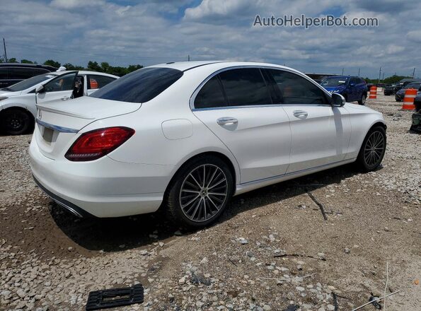 55SWF8DB9KU288185 2019 MERCEDES-BENZ C White 