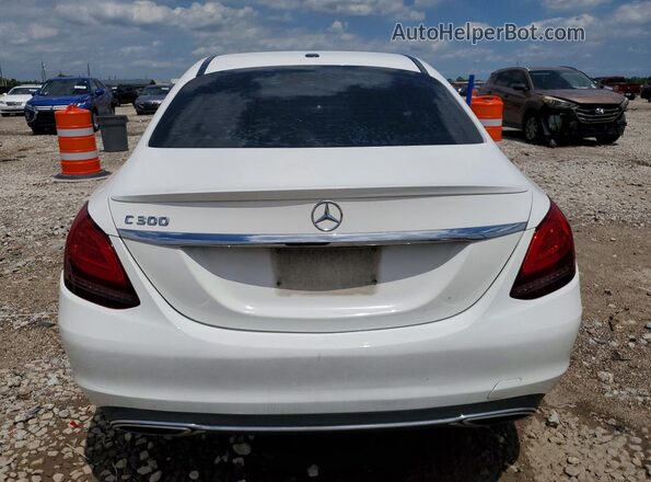 55SWF8DB9KU288185 2019 MERCEDES-BENZ C White 