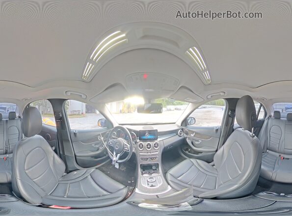 55SWF8DB9KU306068 2019 MERCEDES-BENZ C Синий Вид наклейки с VIN-кодом