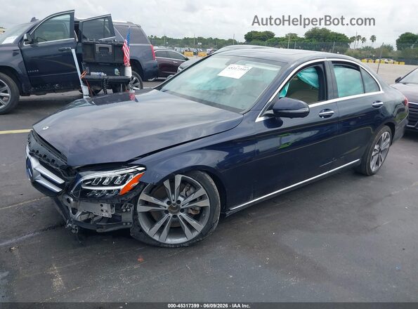 55SWF8DBXKU291080 2019 MERCEDES-BENZ C-CLASS Blue Front left