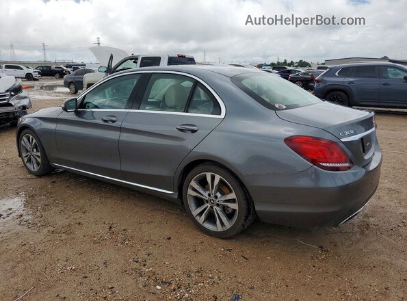 55SWF8DBXKU309058 2019 MERCEDES-BENZ C Серый Задняя левая четверть