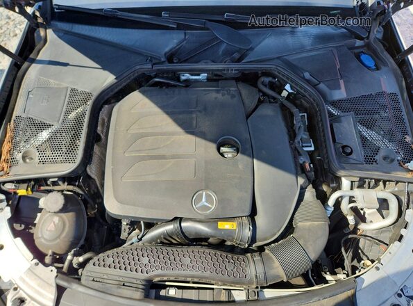 55SWF8DBXKU321775 2019 MERCEDES-BENZ C Gray უკანა სალონის ხედი