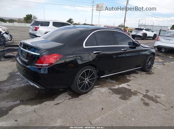 55SWF8DBXLU328999 2020 MERCEDES-BENZ C-CLASS Black Задня права чверть