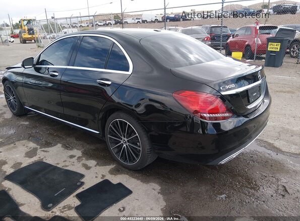 55SWF8DBXLU328999 2020 MERCEDES-BENZ C-CLASS Black Задня ліва чверть