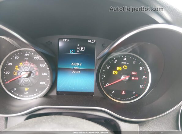55SWF8DBXLU328999 2020 MERCEDES-BENZ C-CLASS Black Вид задніх сидінь