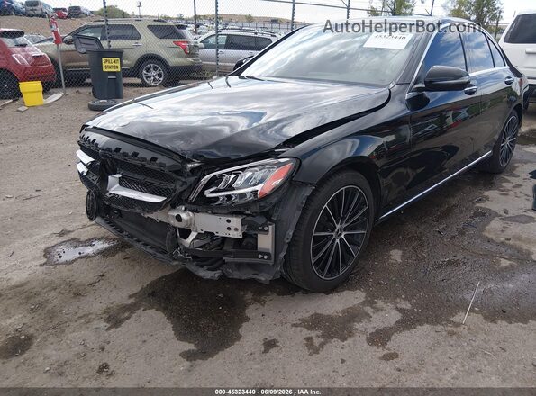 55SWF8DBXLU328999 2020 MERCEDES-BENZ C-CLASS Black Вид спереду