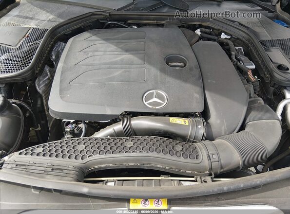55SWF8DBXLU328999 2020 MERCEDES-BENZ C-CLASS Black Вид ззаду