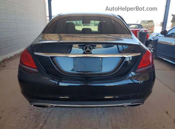 55SWF8EB0KU309018 2019 MERCEDES-BENZ C Черный Вид сзади