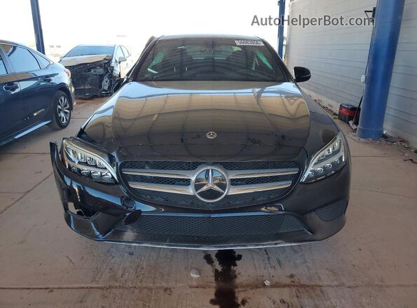 55SWF8EB0KU309018 2019 MERCEDES-BENZ C Черный Вид спереди
